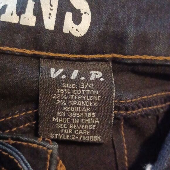 660241...VIP Skinny Jeans Size 3/4 - Picture 6 of 6